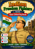 Indian Freedom Fighters Coloring Book - Vol 02