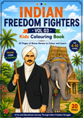 Indian Freedom Fighters Coloring Book - Vol 03