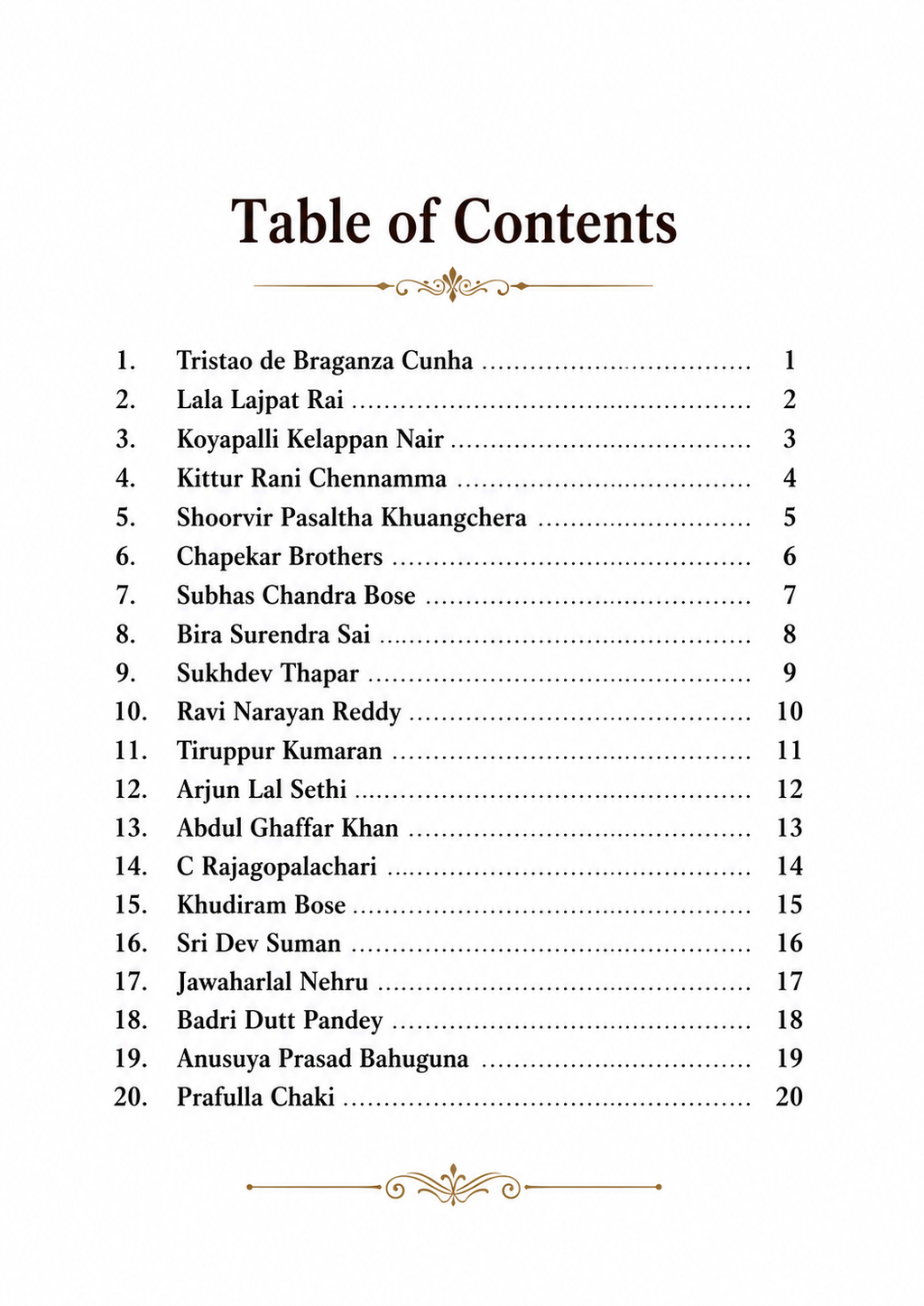 Indian Freedom Fighters Coloring Book - Vol 02