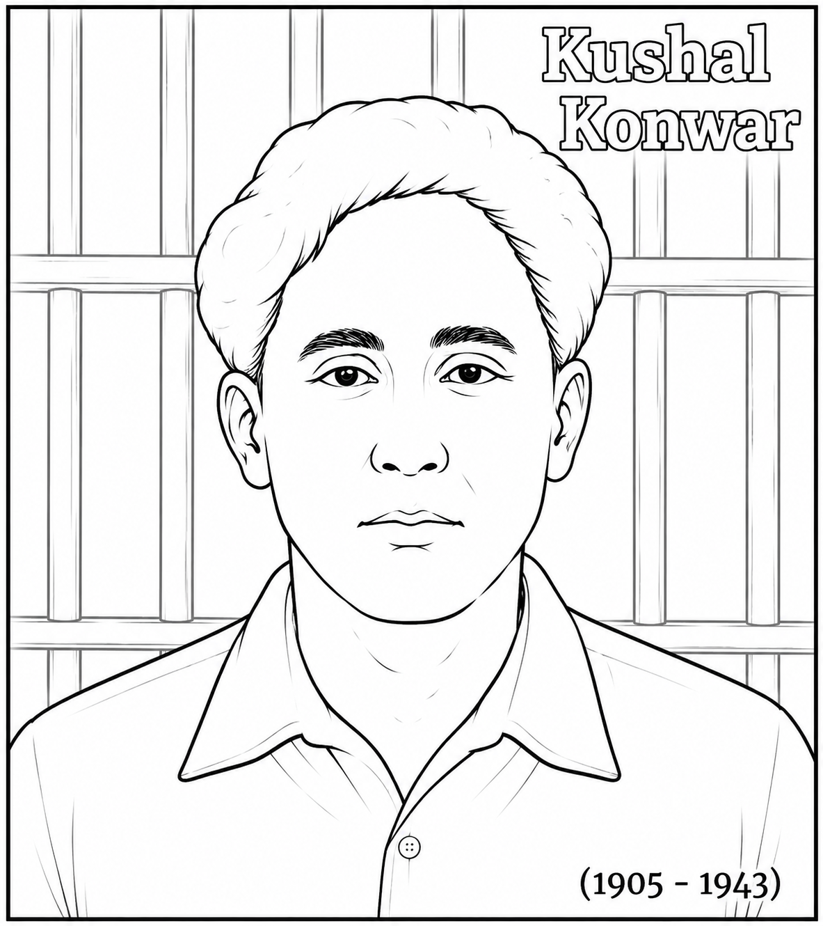 Indian Freedom Fighters Coloring Book - Vol 01