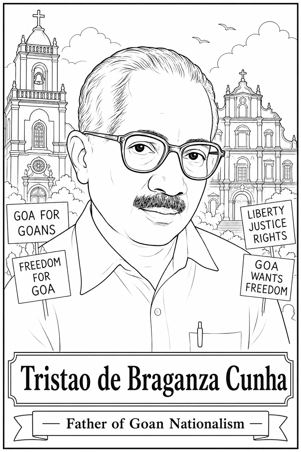Indian Freedom Fighters Coloring Book - Vol 02