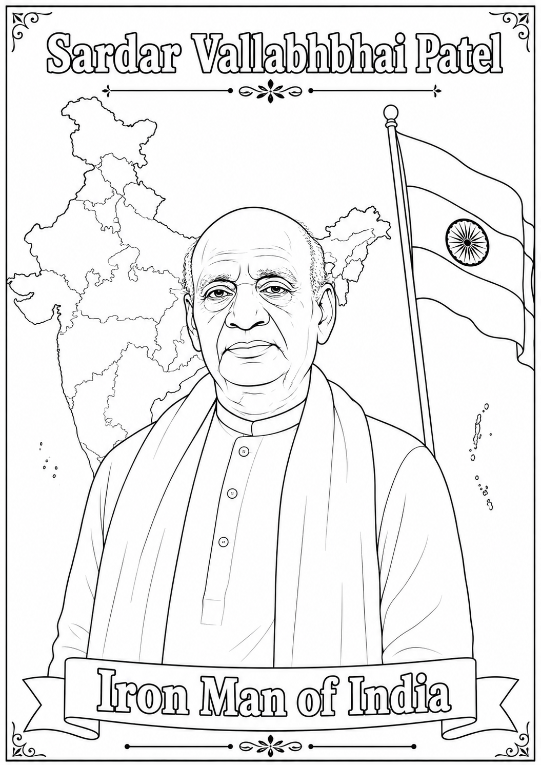 Indian Freedom Fighters Coloring Book - Vol 03