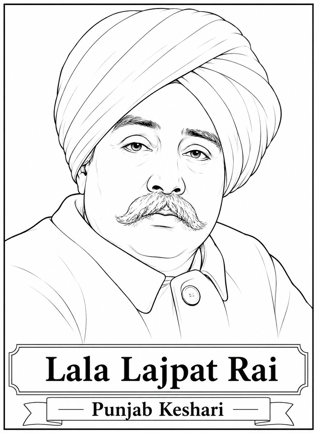 Indian Freedom Fighters Coloring Book - Vol 02