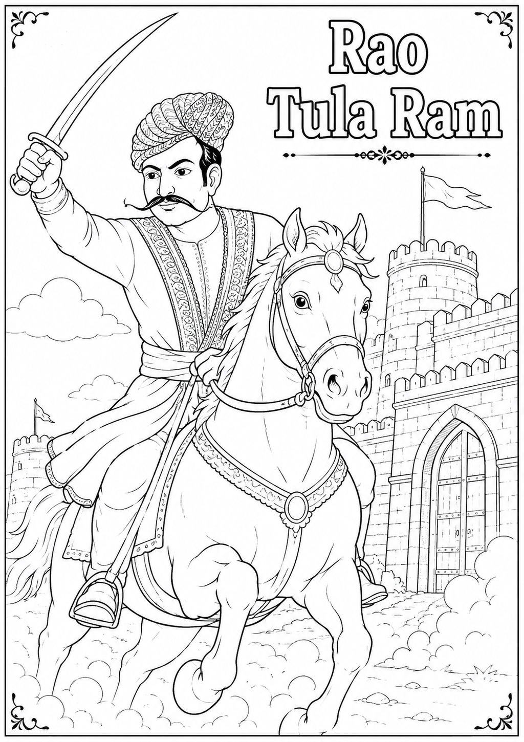 Indian Freedom Fighters Coloring Book - Vol 03