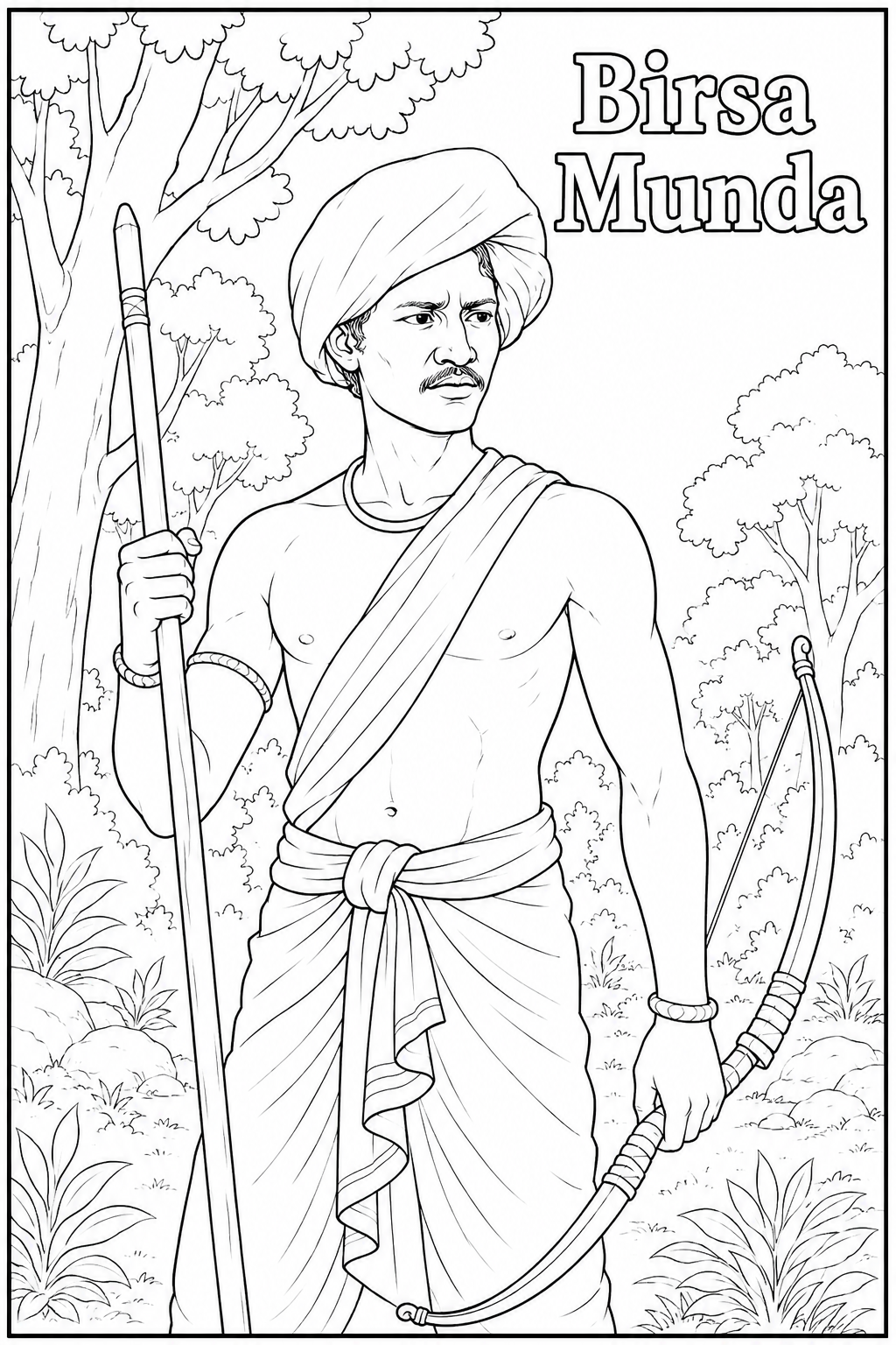 Indian Freedom Fighters Coloring Book - Vol 03