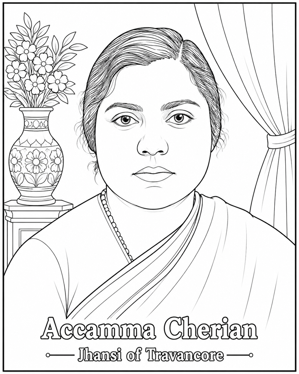 Indian Freedom Fighters Coloring Book - Vol 01