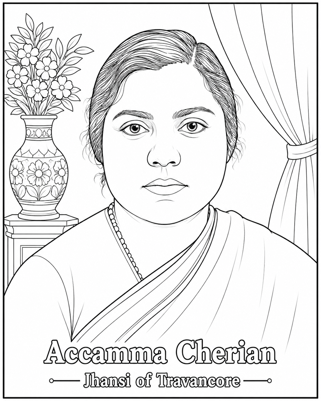 Indian Freedom Fighters Coloring Book - Vol 01