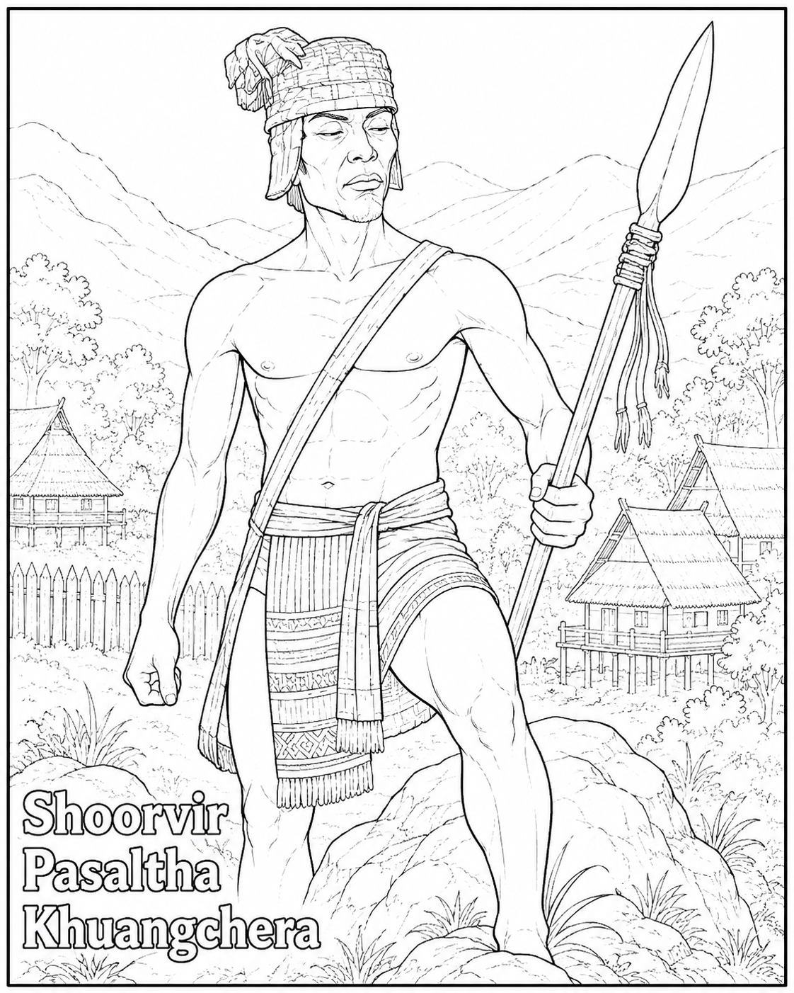 Indian Freedom Fighters Coloring Book - Vol 02