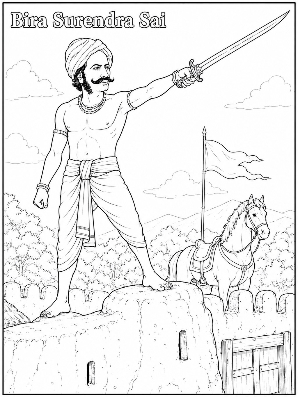 Indian Freedom Fighters Coloring Book - Vol 02
