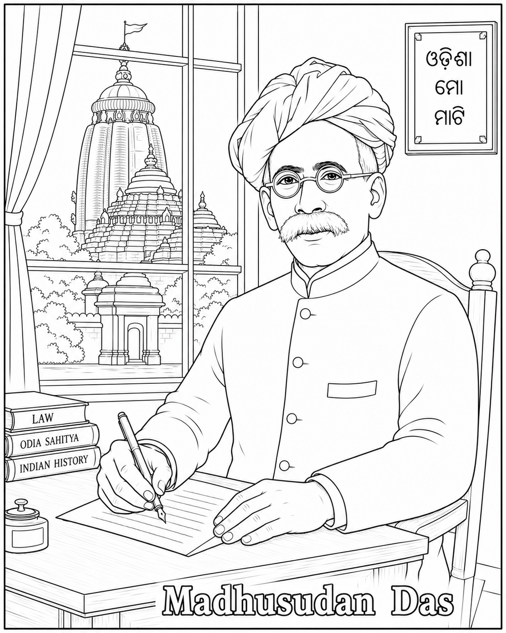 Indian Freedom Fighters Coloring Book - Vol 01