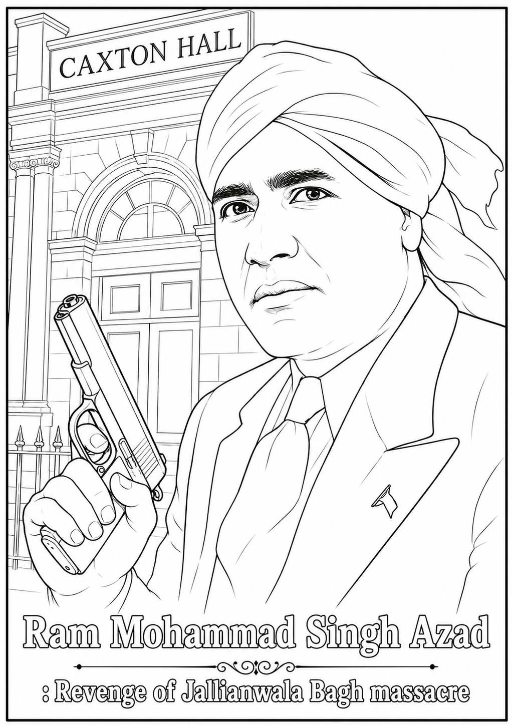 Indian Freedom Fighters Coloring Book - Vol 03