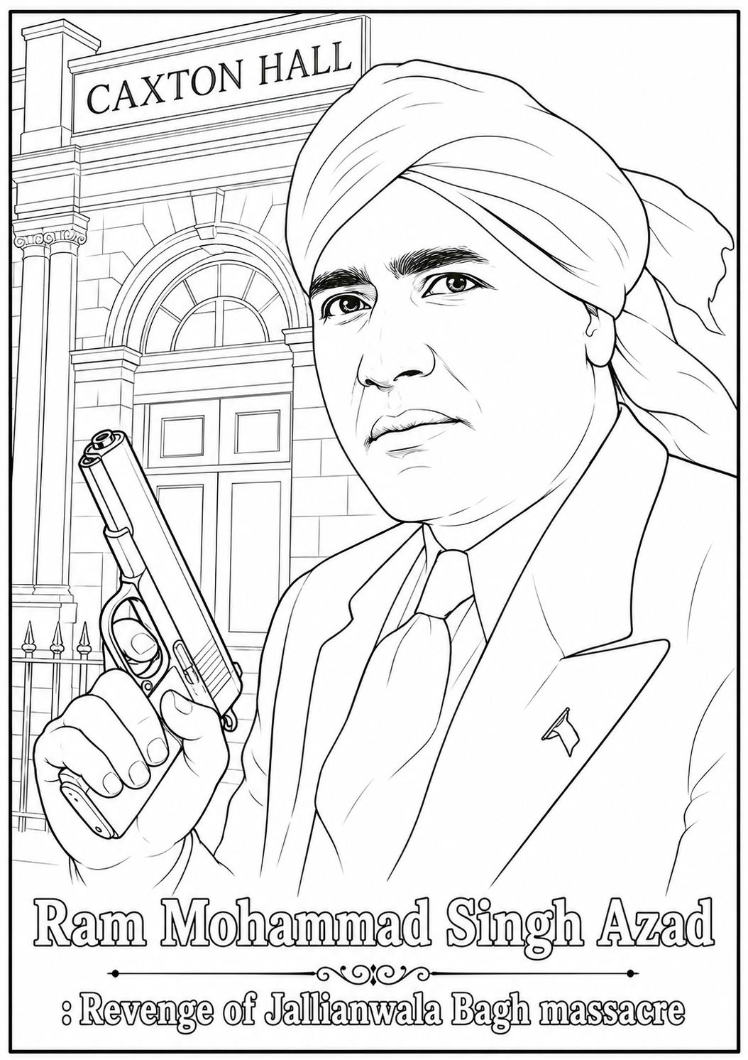 Indian Freedom Fighters Coloring Book - Vol 03