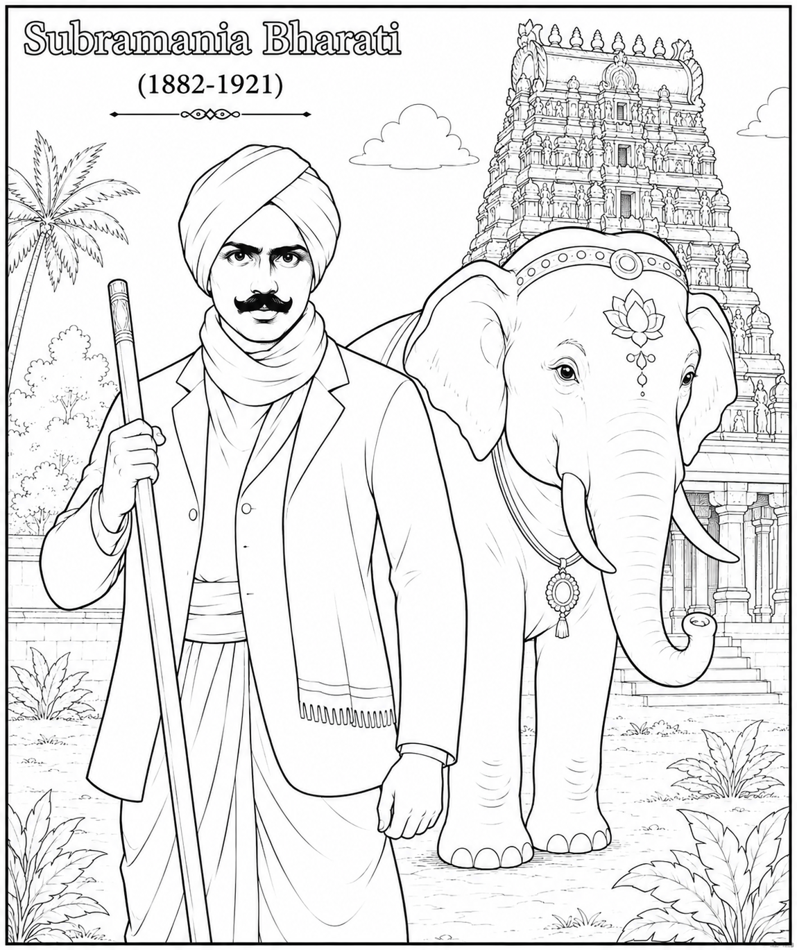 Indian Freedom Fighters Coloring Book - Vol 03