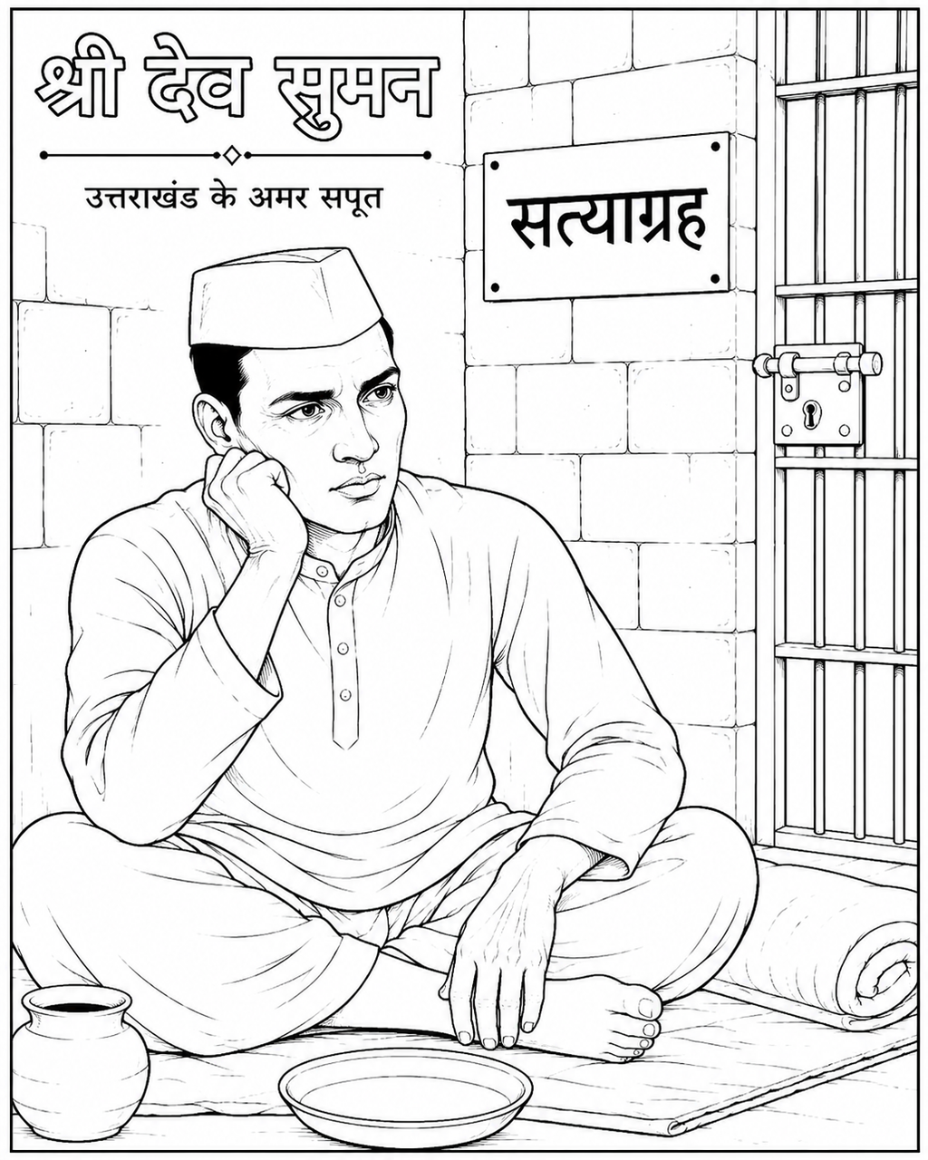 Indian Freedom Fighters Coloring Book - Vol 02