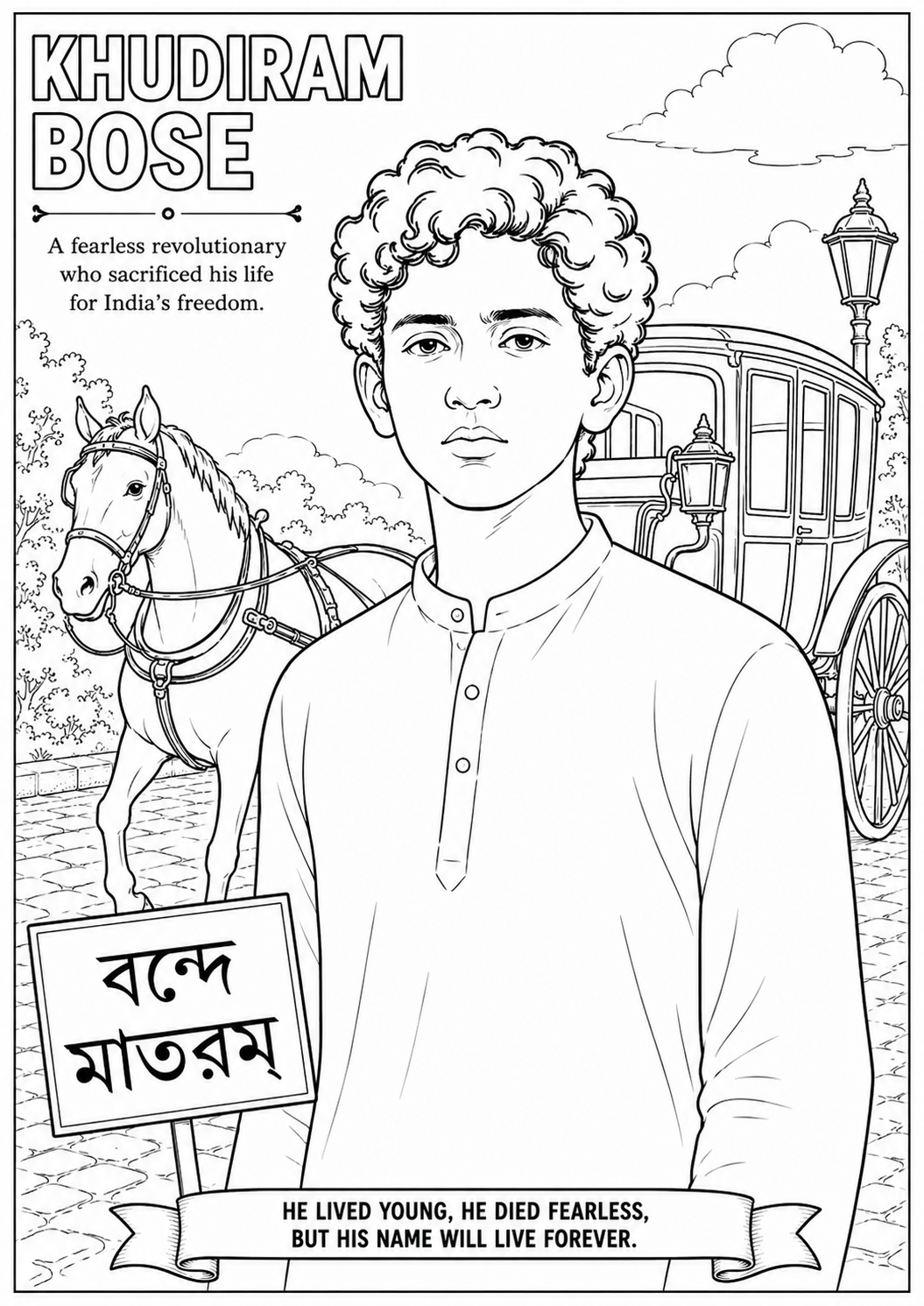 Indian Freedom Fighters Coloring Book - Vol 02