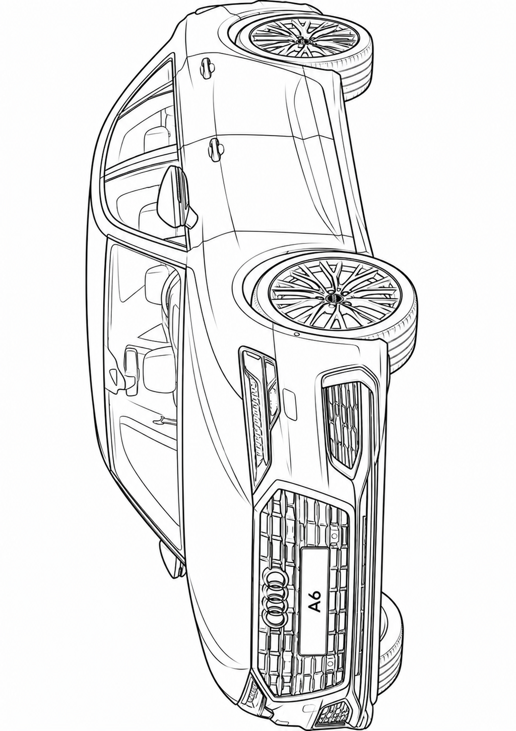 Mega Cars, Trucks & SUVs Coloring Book for Kids