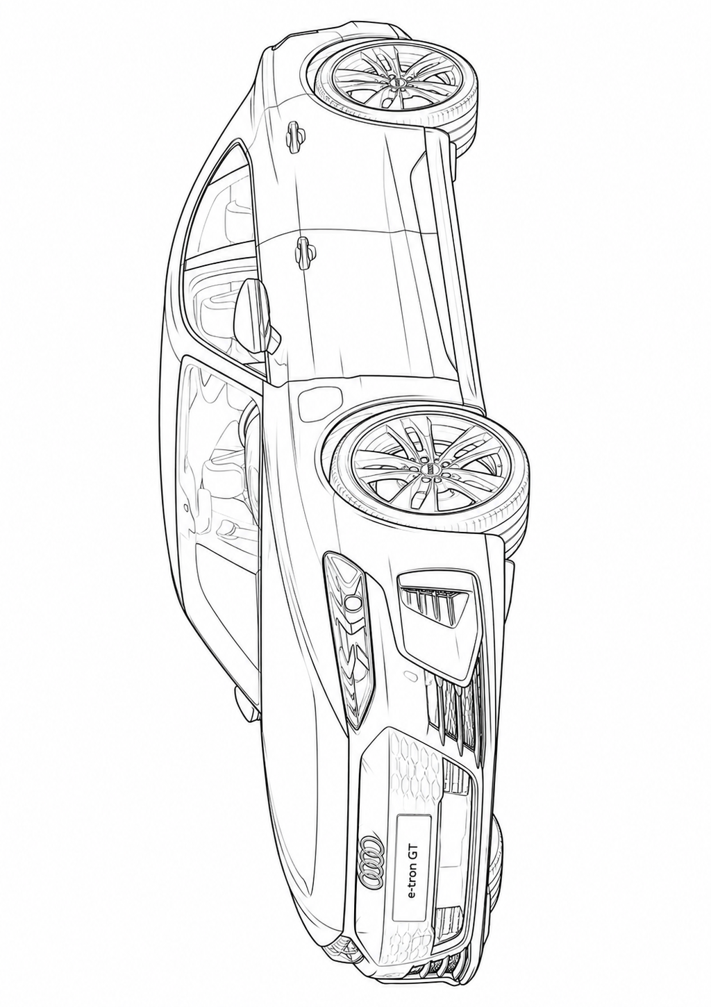Mega Cars, Trucks & SUVs Coloring Book for Kids