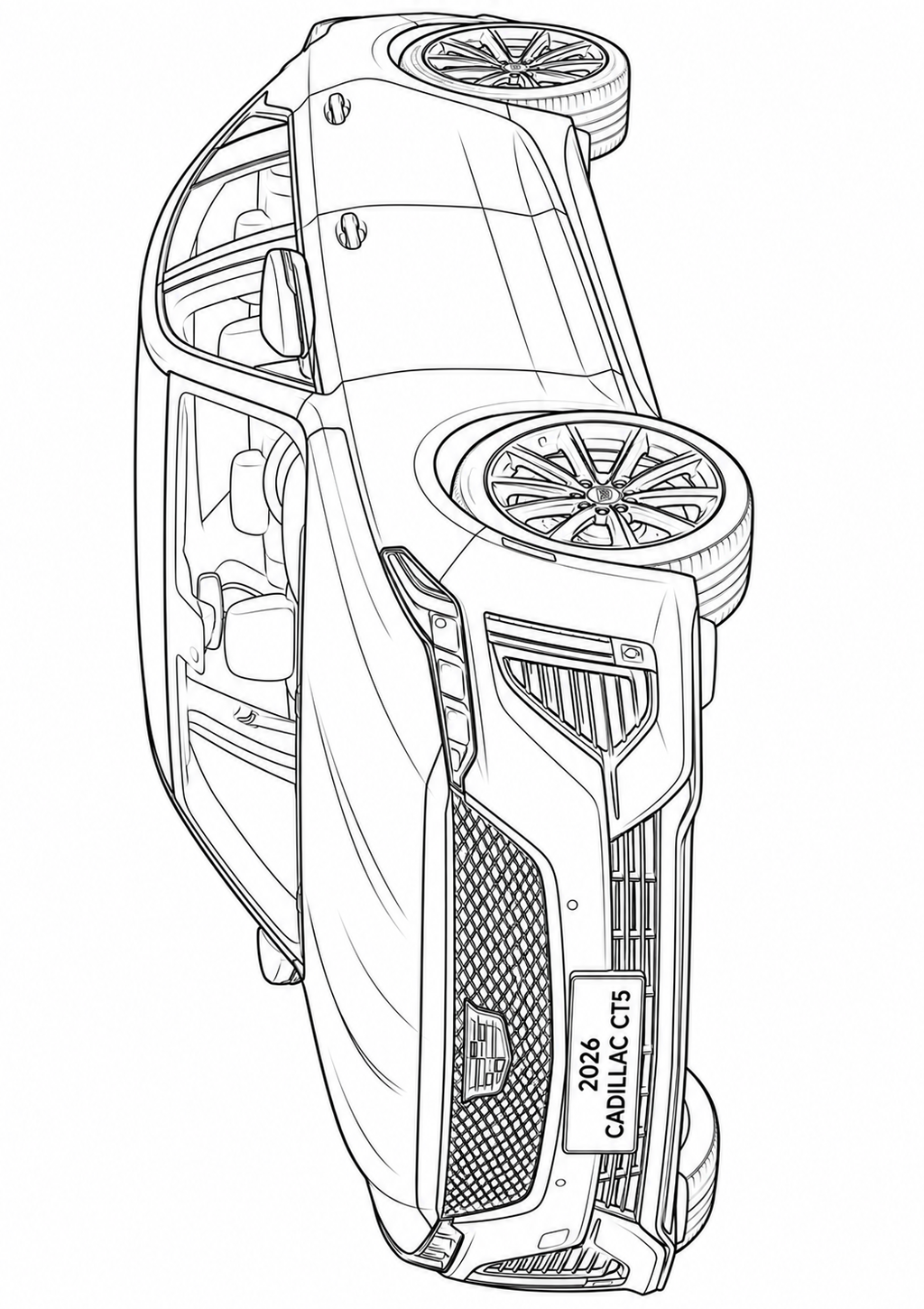 Mega Cars, Trucks & SUVs Coloring Book for Kids