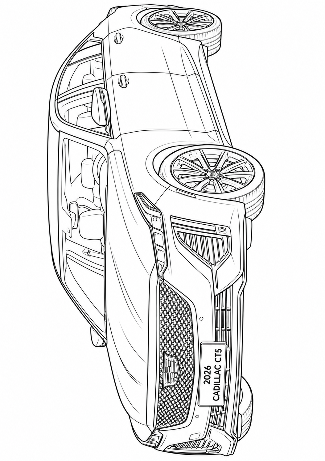 Mega Cars, Trucks & SUVs Coloring Book for Kids
