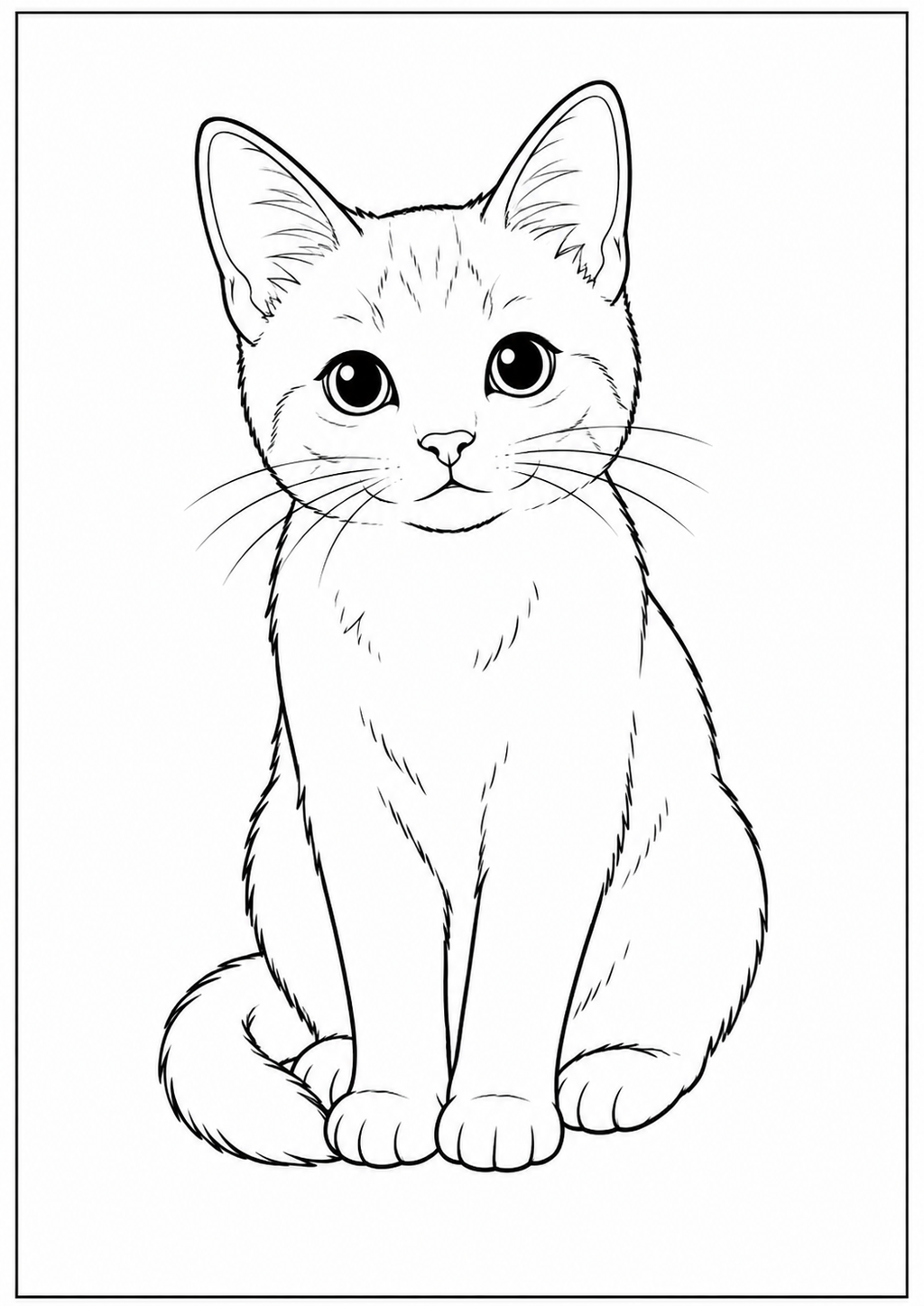 Farm Animals & Kids Animals - Kids Coloring Book