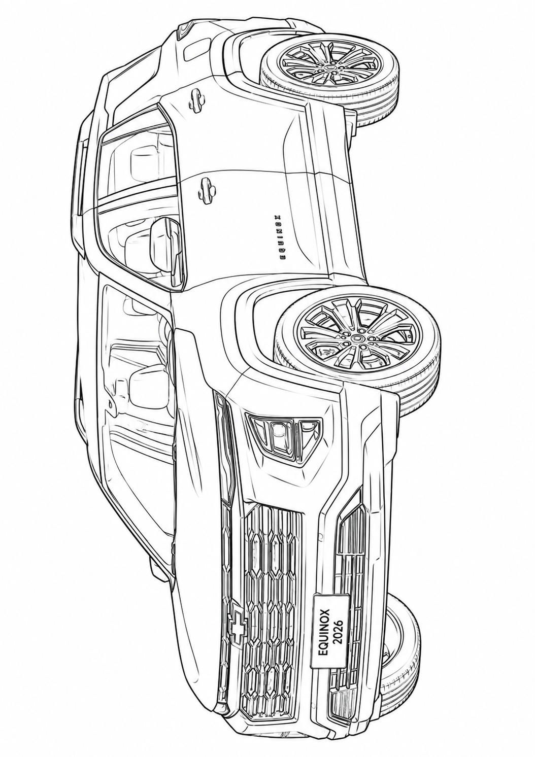 Mega Cars, Trucks & SUVs Coloring Book for Kids