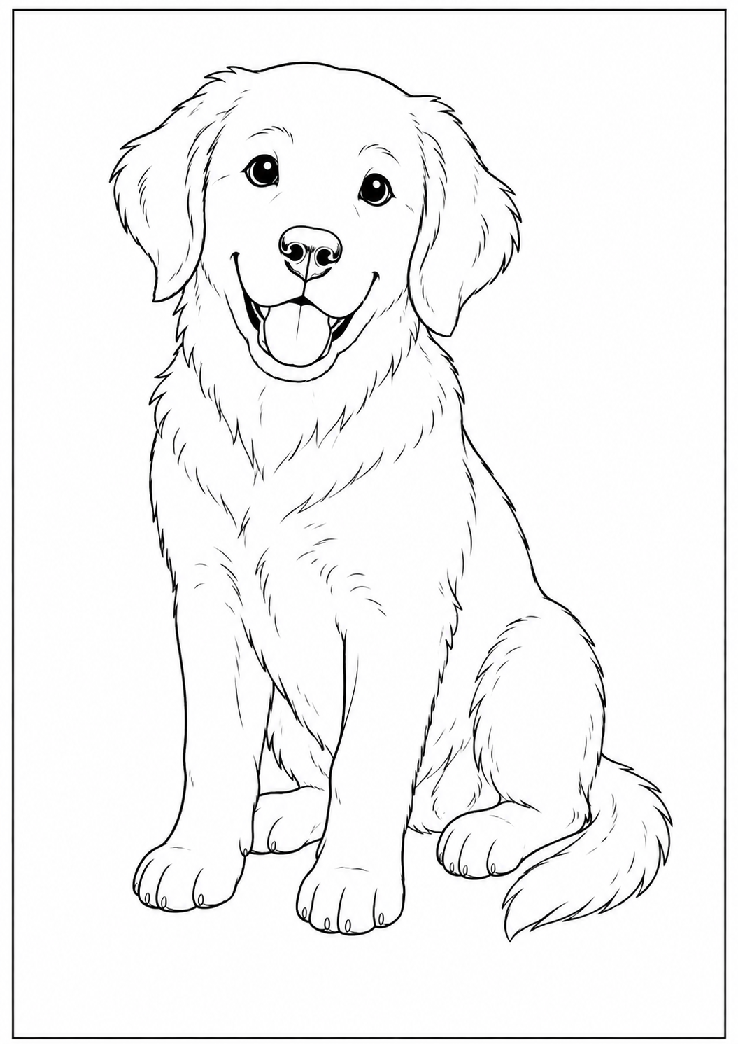 Farm Animals & Kids Animals - Kids Coloring Book