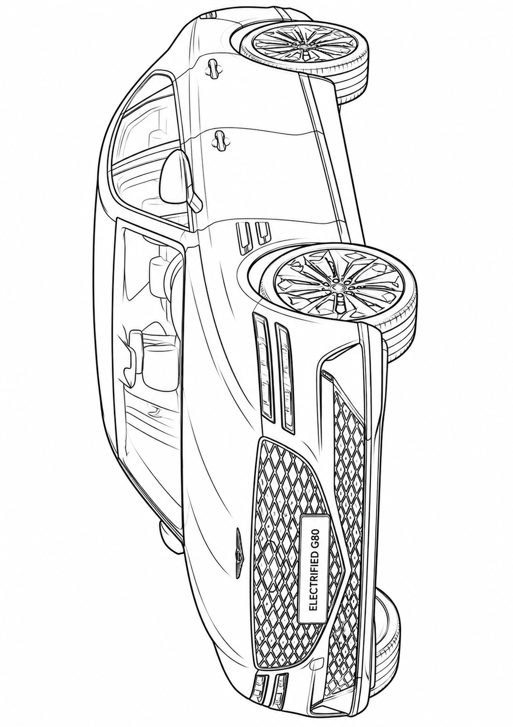 Mega Cars, Trucks & SUVs Coloring Book for Kids