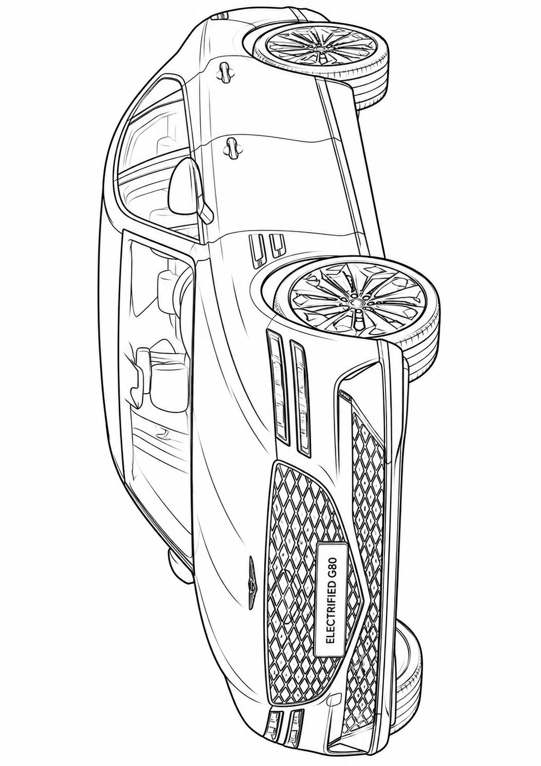 Mega Cars, Trucks & SUVs Coloring Book for Kids