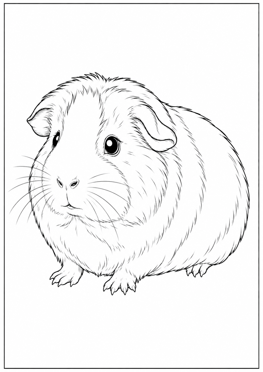 Farm Animals & Kids Animals - Kids Coloring Book