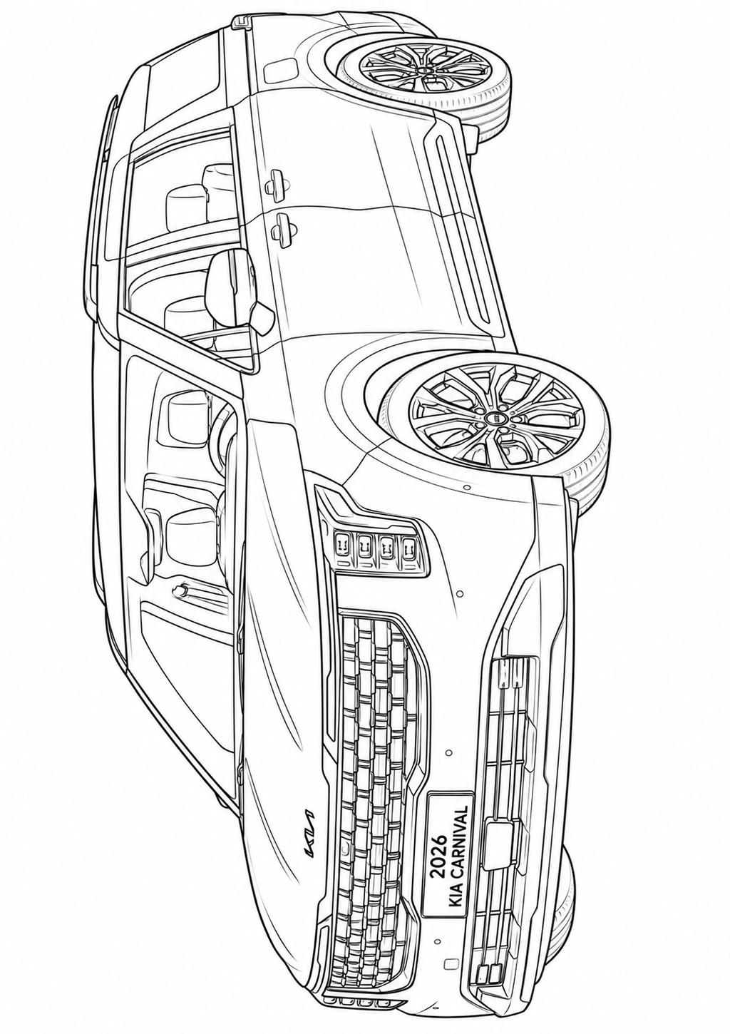 Mega Cars, Trucks & SUVs Coloring Book for Kids