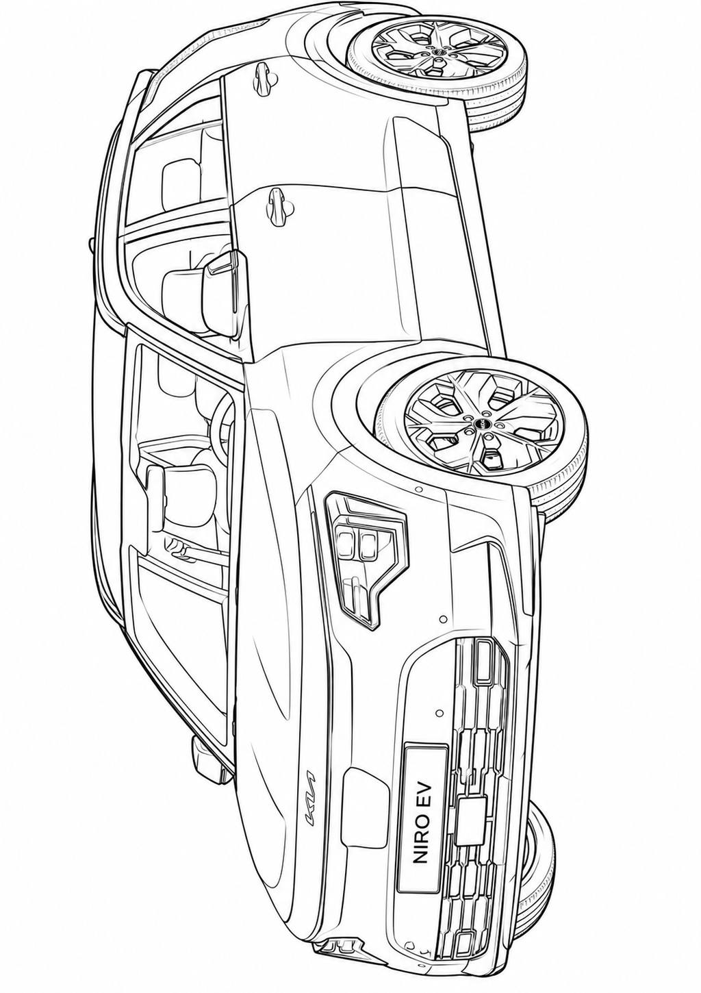 Mega Cars, Trucks & SUVs Coloring Book for Kids