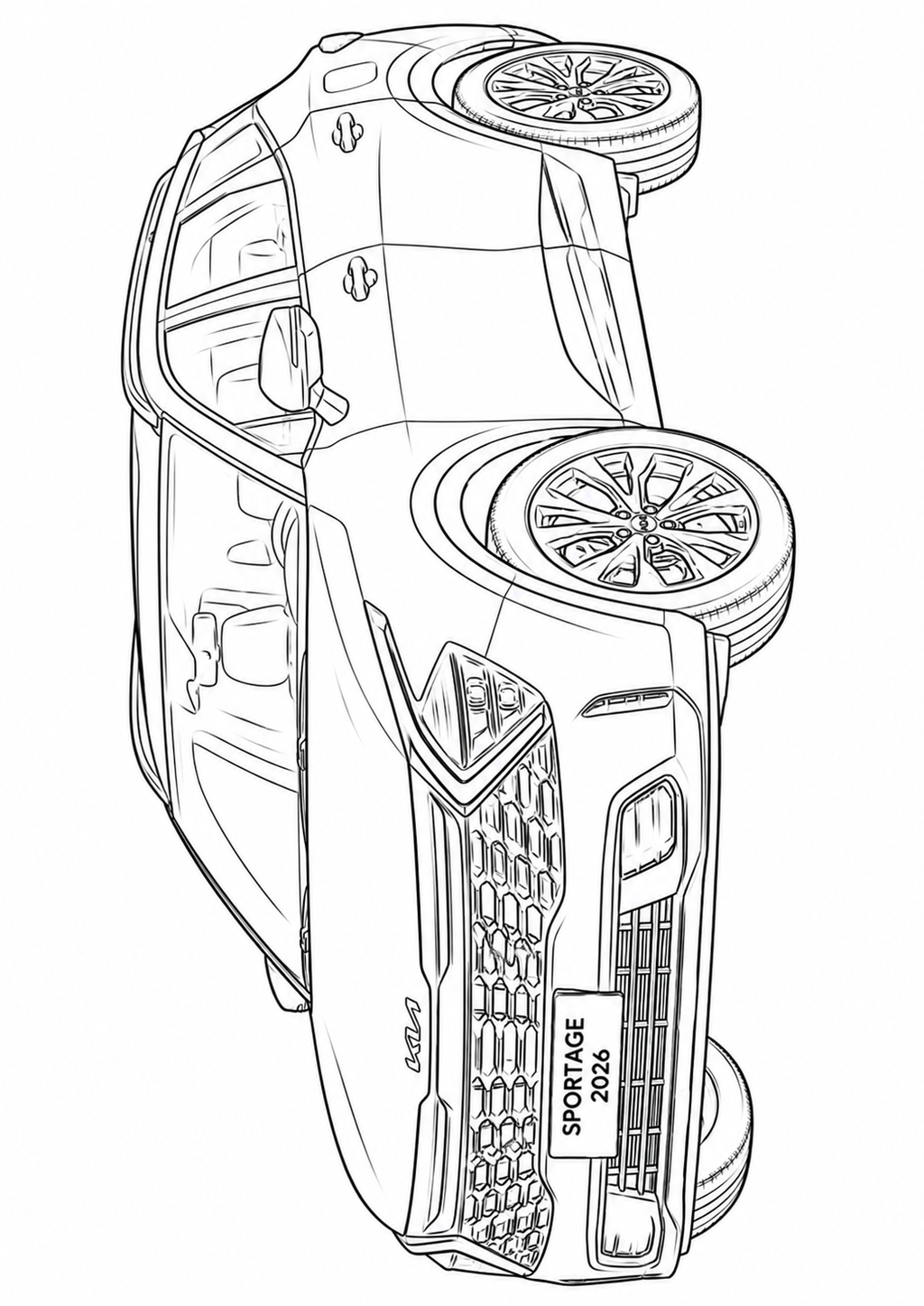 Mega Cars, Trucks & SUVs Coloring Book for Kids