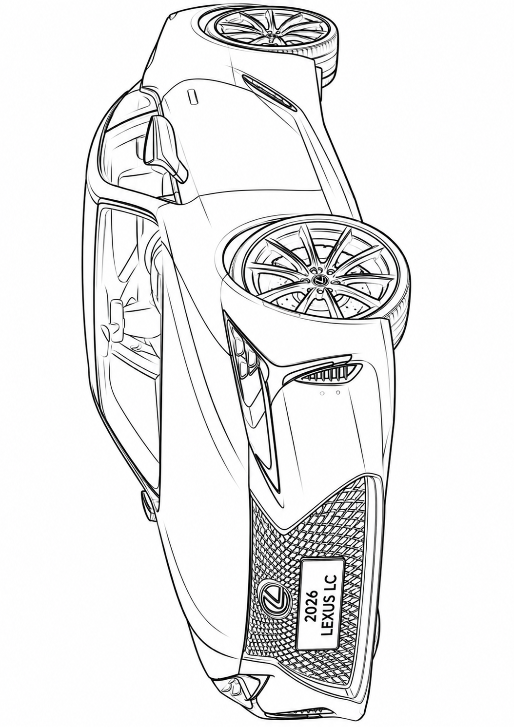 Mega Cars, Trucks & SUVs Coloring Book for Kids