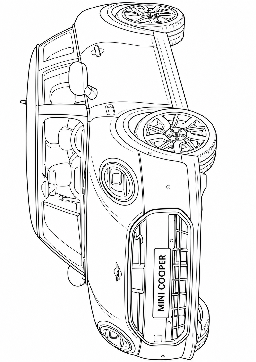 Mega Cars, Trucks & SUVs Coloring Book for Kids