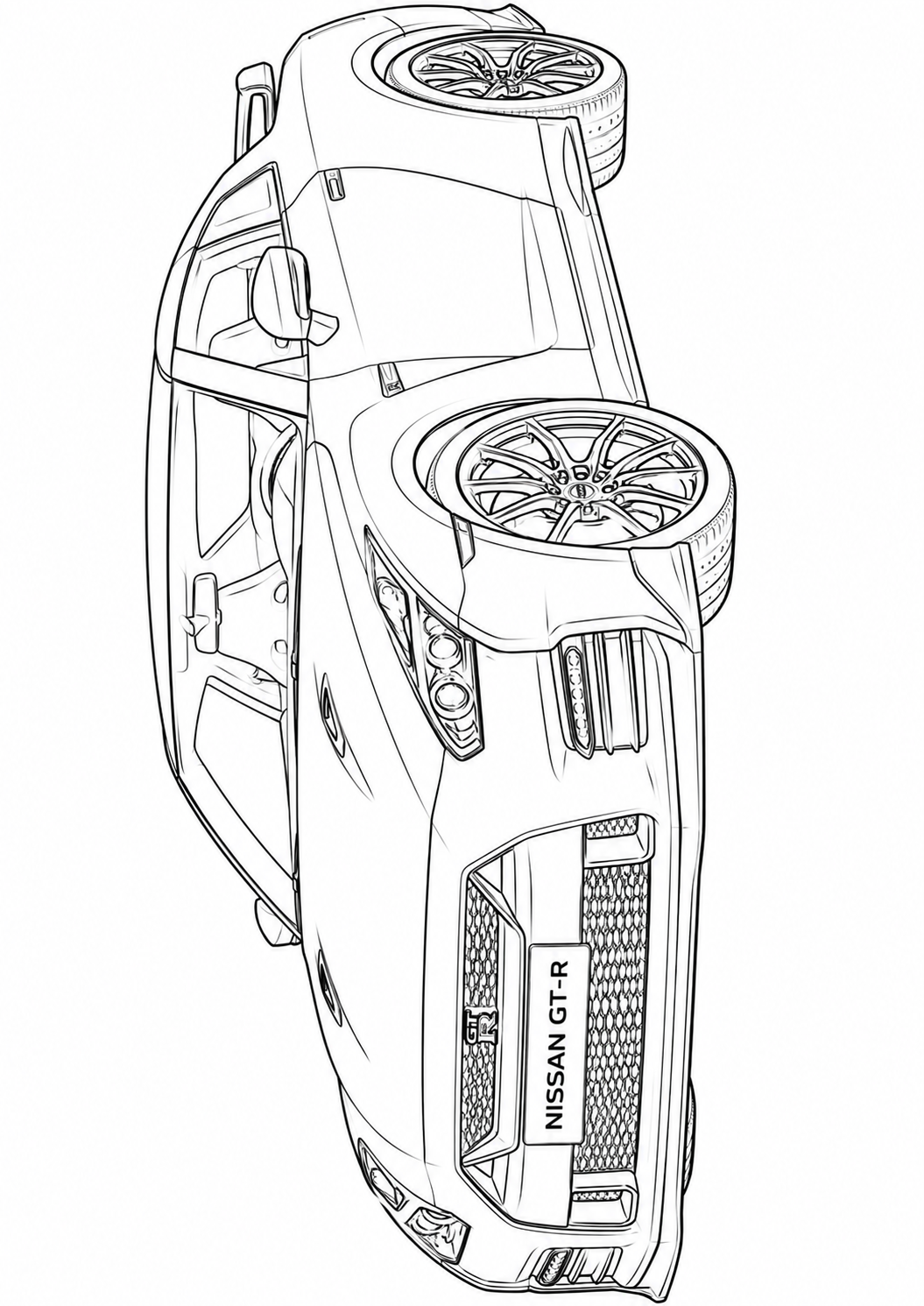 Mega Cars, Trucks & SUVs Coloring Book for Kids
