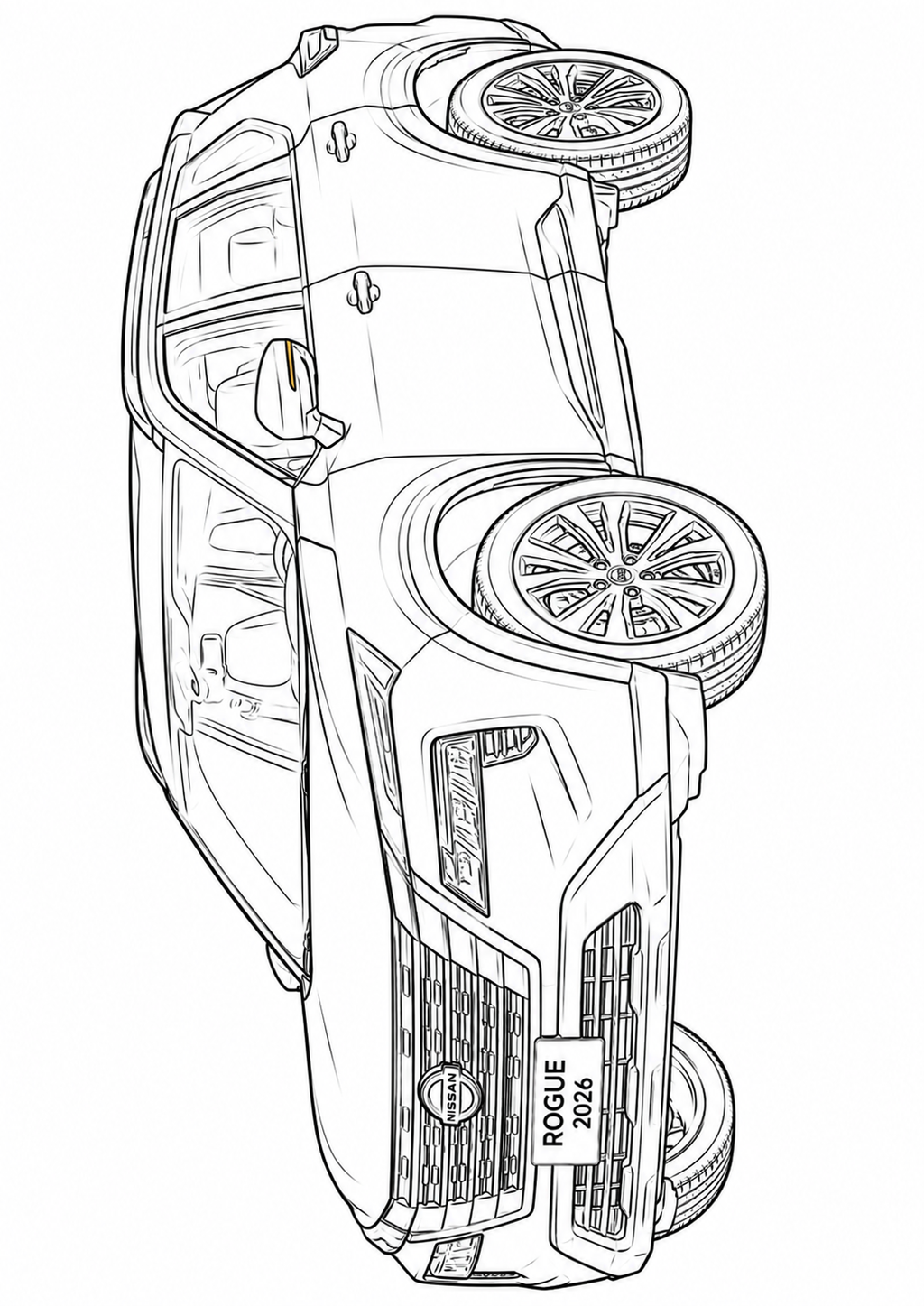 Mega Cars, Trucks & SUVs Coloring Book for Kids