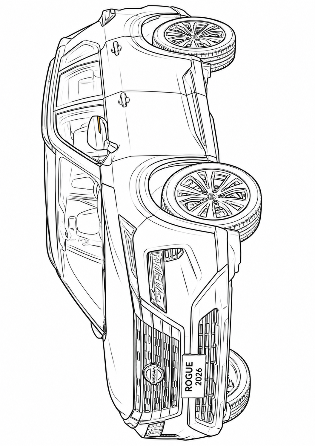 Mega Cars, Trucks & SUVs Coloring Book for Kids