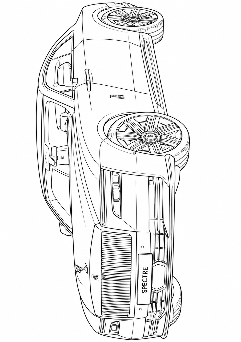 Mega Cars, Trucks & SUVs Coloring Book for Kids