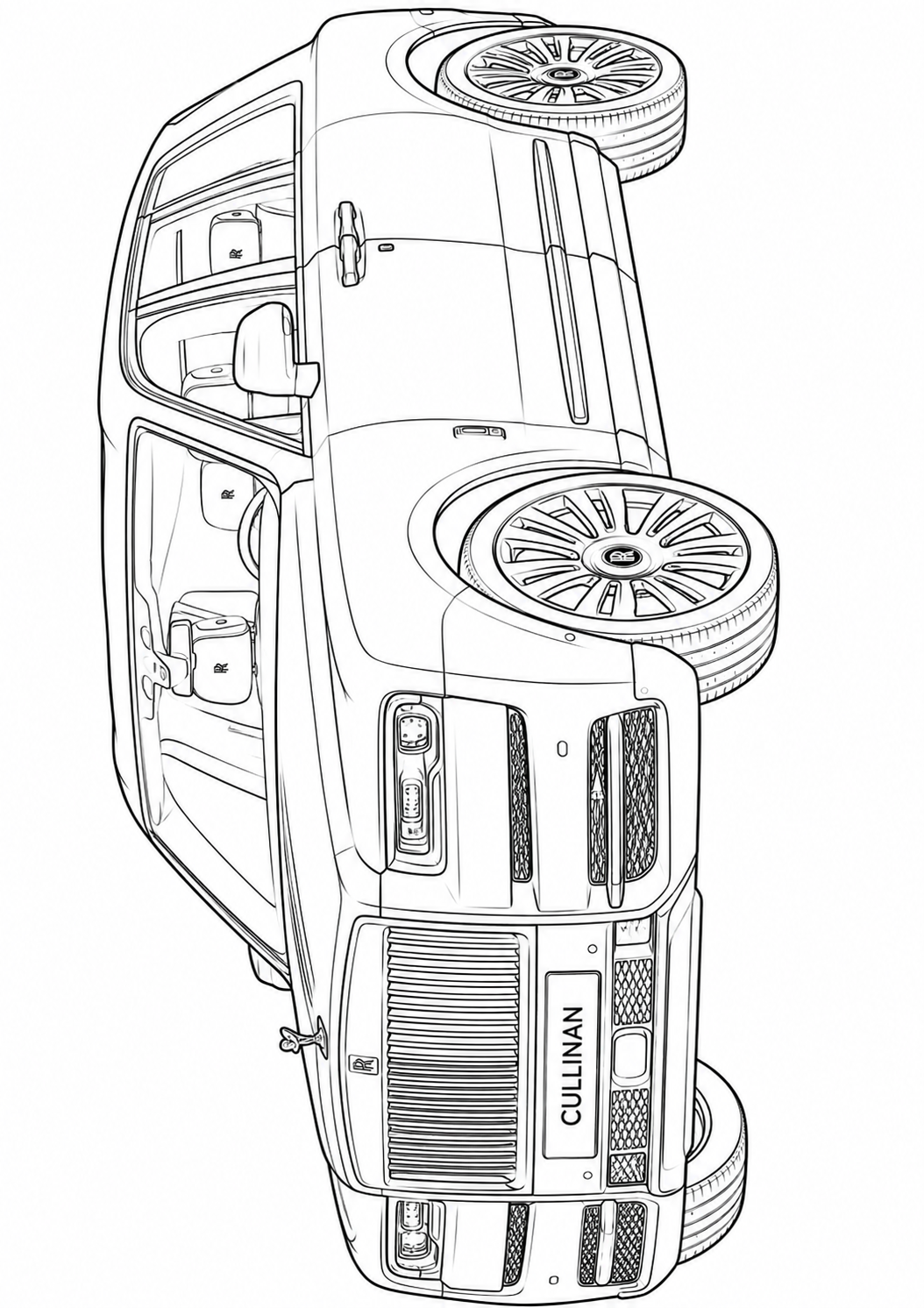 Mega Cars, Trucks & SUVs Coloring Book for Kids
