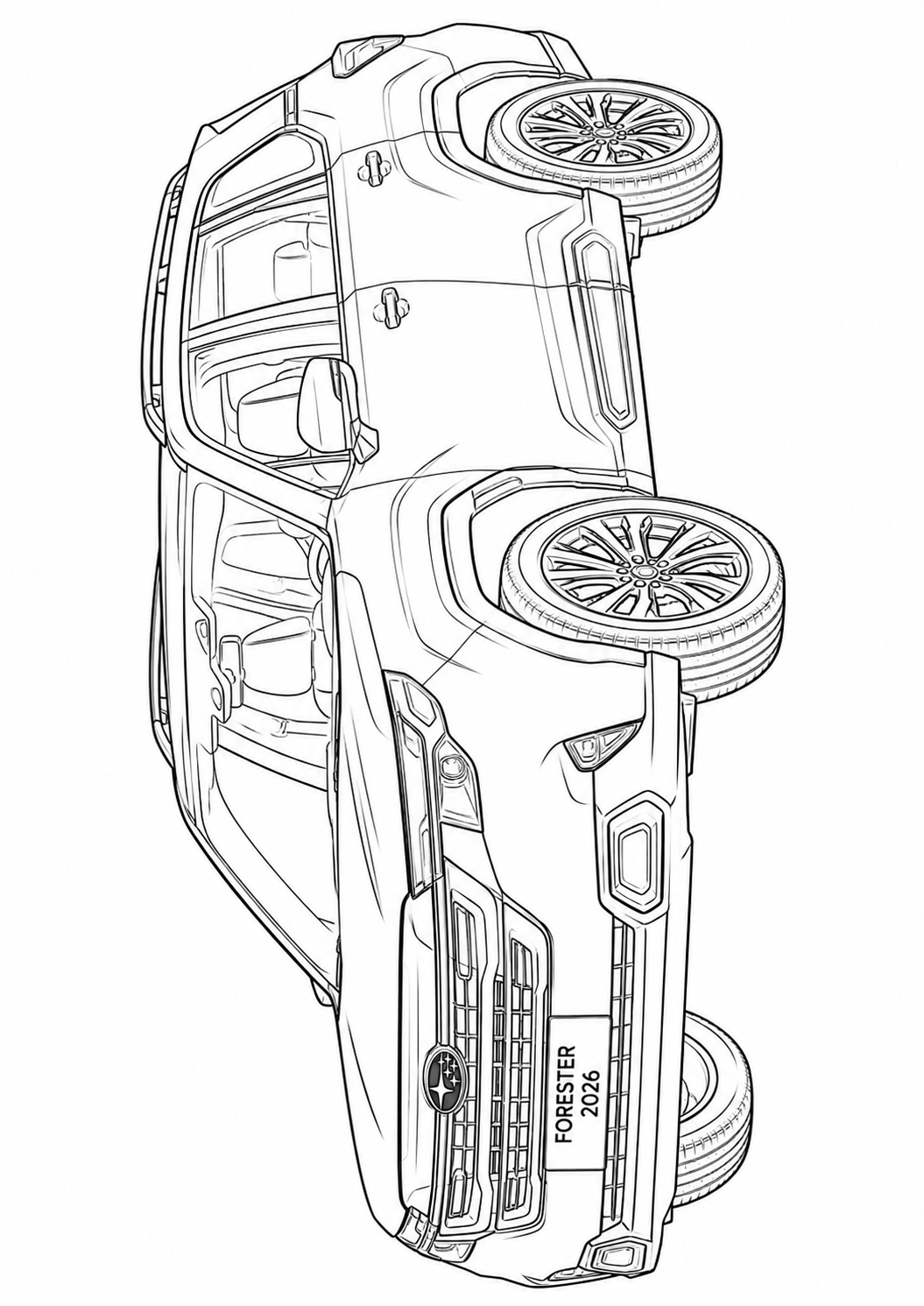 Mega Cars, Trucks & SUVs Coloring Book for Kids