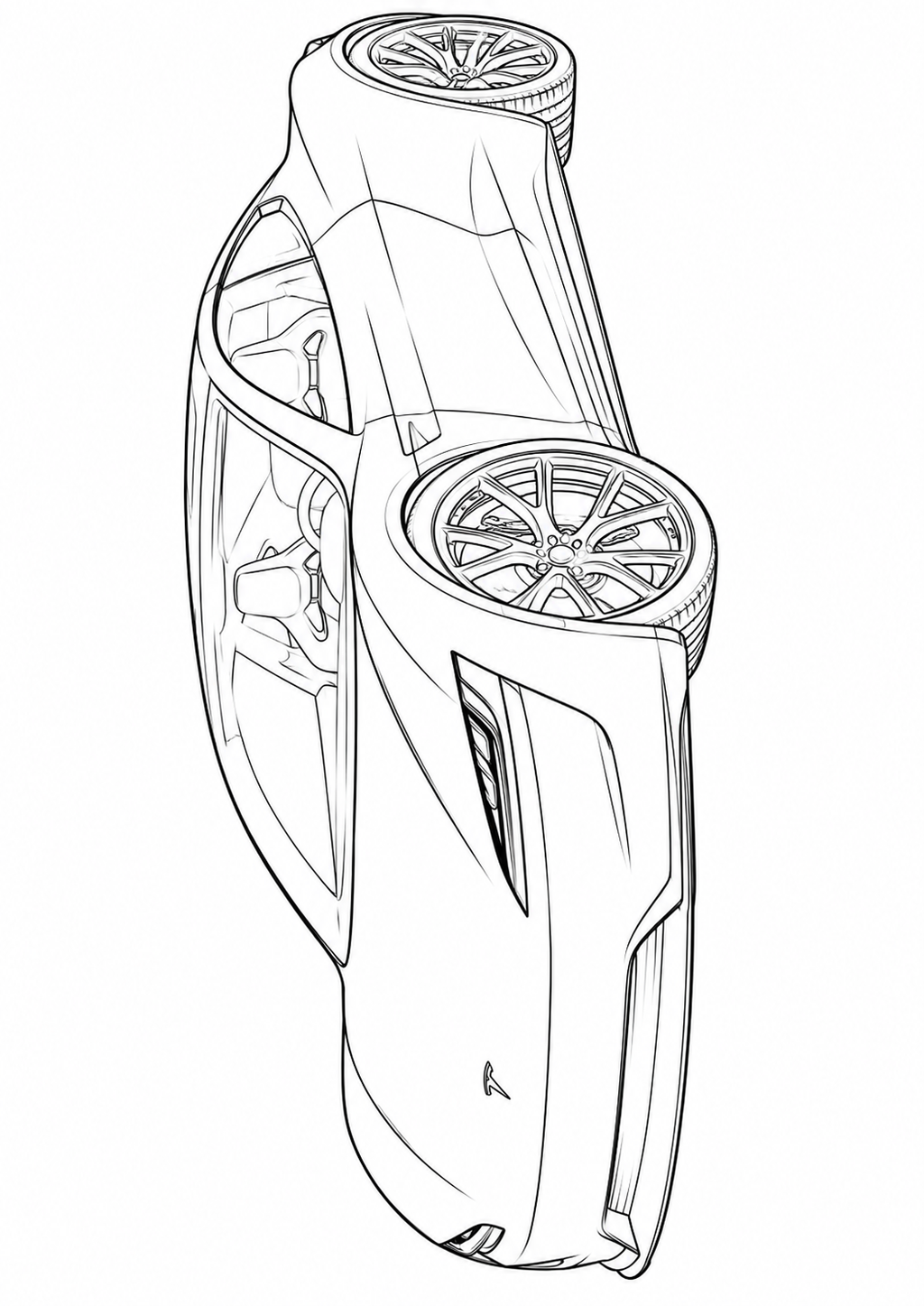 Mega Cars, Trucks & SUVs Coloring Book for Kids