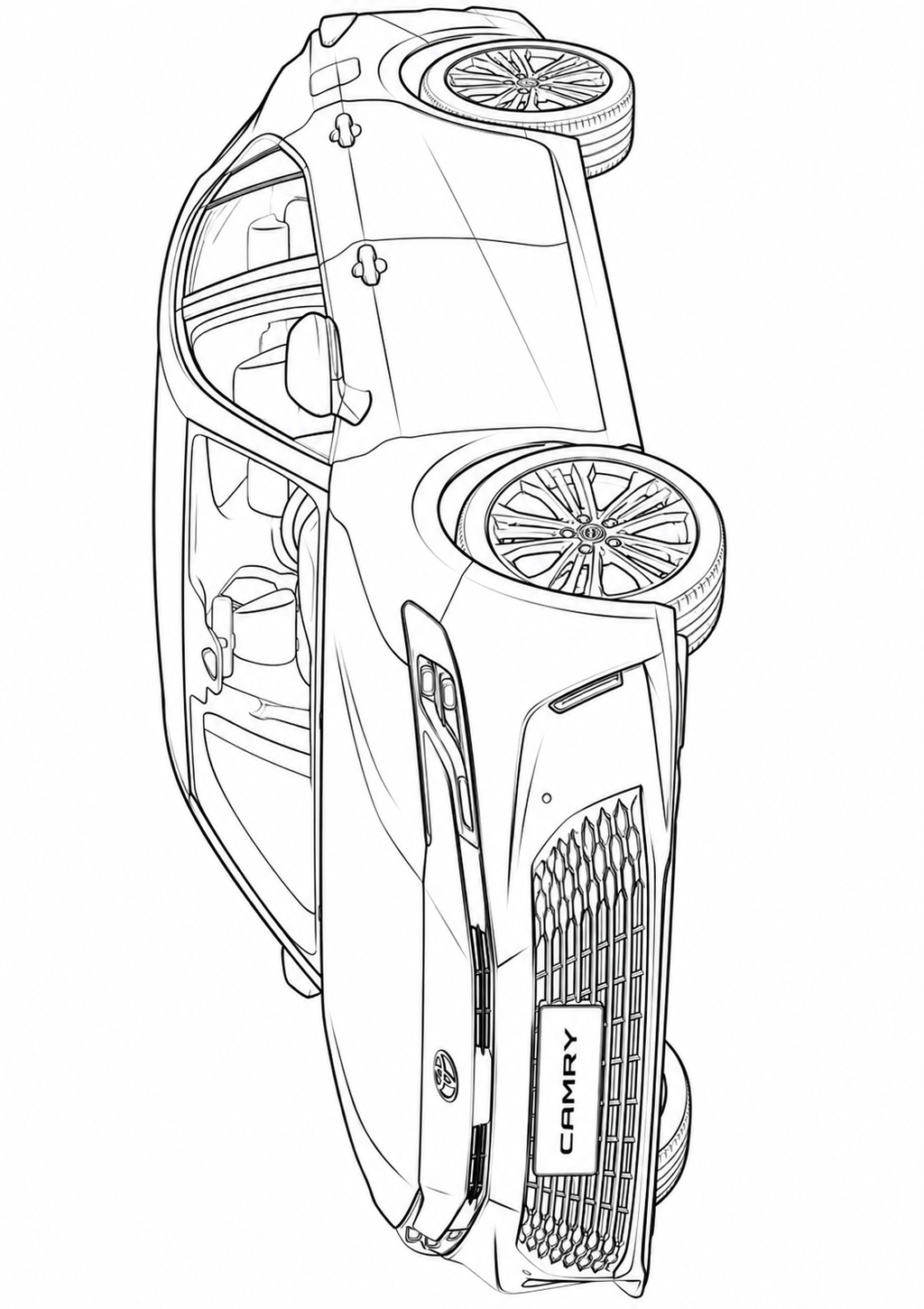 Mega Cars, Trucks & SUVs Coloring Book for Kids
