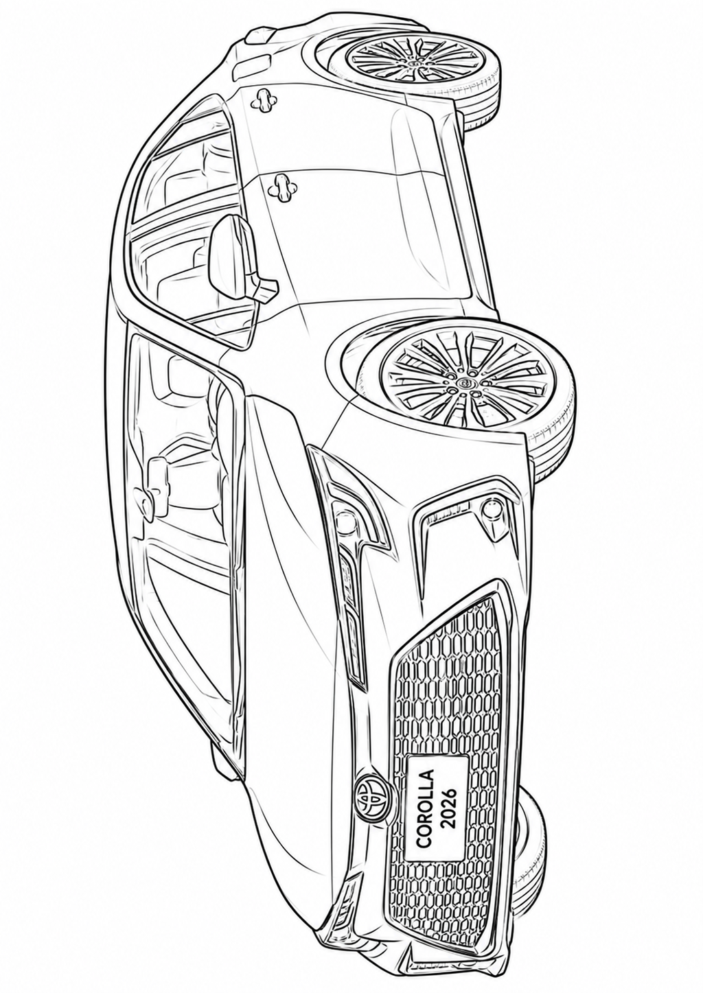 Mega Cars, Trucks & SUVs Coloring Book for Kids