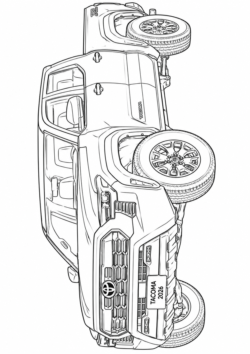 Mega Cars, Trucks & SUVs Coloring Book for Kids